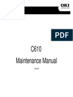 Oki C610-Maintenance Manual