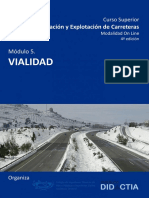 Curso Jefe Conservación Carreteras Módulo 5 Vialidad