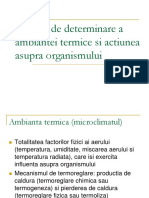 LP7.1. Metode de Determinare A Ambiantei Termice