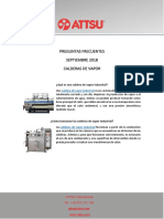 Preguntas Frecuentes Septiembre 18 Calderas de Vapor