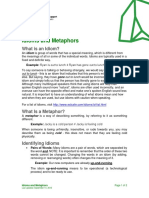 Idioms and Metaphors PDF