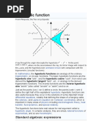 Hyperbolic Function