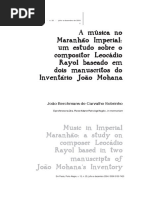 A Musica No Maranhao Imperial J Berchmans