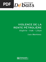 Violence de La Rente Pétrolière