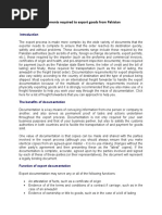 Download Export Process in Pakistan by azeemtahir566 SN38994820 doc pdf