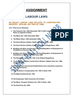 CM Labour Laws