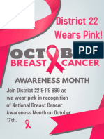 District 22 Wears Pink