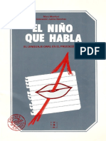 El Niño Que Habla - Lenguaje Oral en Preescolar - 2002