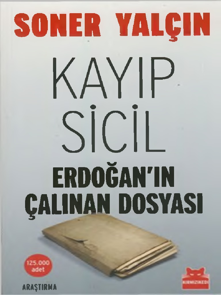 Soner Yalcin Kayip Sicil Pdf