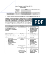 teacher planning growth plan - heintz