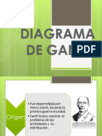 Diagrama de Gantt