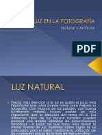 La Luz en La Fotografía