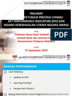 KPI Untuk Penambahbaikan Sekolah_27 Sept 2010