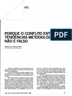 Porque o conflito entre tendecias metodologicas não é falso.pdf