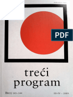 Časopis TREĆI PROGRAM Br. 143-144, III-IV / 2009