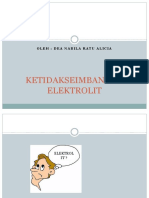 Ketidakseimbangan Elektrolit