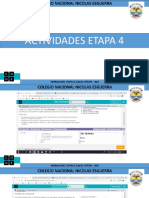 ACTIVIDADES ETAPA 4