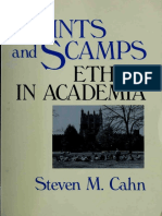 Saints and Scamps Ethics in Academia