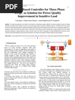 Download Adaptive Based Controller for Three Phase  UPQC as Solution for Power Quality Improvement in Sensitive Load by Journal of Computing SN38995939 doc pdf