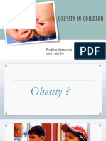 Obesity in Childern - Causes, Effects and Prevention Methods