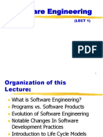 Software Engineering: (LECT 1)