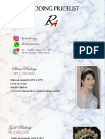 Wedding Pricelist (Autosaved)