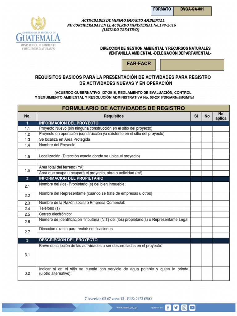 Listado Taxativo MARN 2024-2025 | PDF | Business
