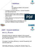 DAM - Cement Additives: MA.P.E./ - Series