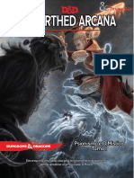 D&D 5E - Unearthed Arcana - Psionismo e O Místico - Tomo I - Biblioteca Élfica