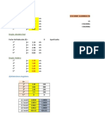 Excel Calculo de Distorsiones - Dezplazamientos