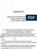 Instalatii de Protectie A Omului Impotriva Electrocutarii