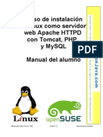 Linux como servidor web con Tomcat, PHP, y MySQL