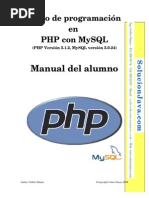 Download Manual de programacin con PHP y MySQL en espaol by Cedric Simon SN3899699 doc pdf