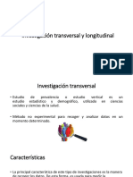 Investigación Transversal y Longitudinal