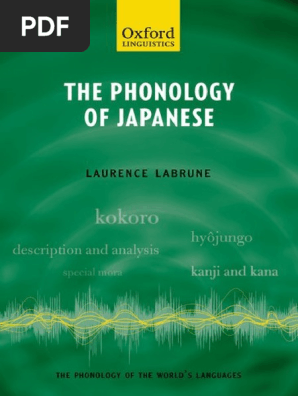 Fonologiajapanese Kanji Japanese Language