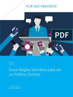 Doce Reglas para Ser Un Politico Exitoso