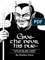 Give The Devil His Due Front Cover