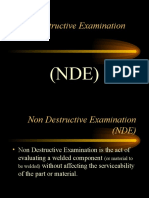 Non Destructive Examination