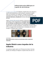 Movistar y MasMovil Ofrecerán ESIM para El Apple Watch A Partir de Este Invierno