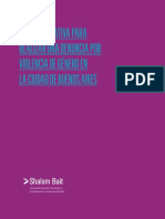 Guía para Realizar Una Denuncia Por Violencia de Género en La Ciudad de Buenos Aires PDF