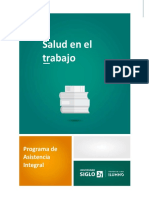 Lectura - Salud en El Trabajo - Programa de Asistencia Integral MOD I - SXXI