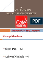 A Presentation On Retail Management