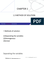 BFC14003 1.3 Separable Equation