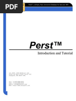 Download Perst Java Tutorial by DeHoeffner SN38999706 doc pdf