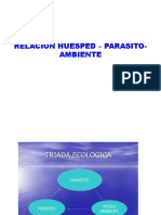 Relación Huésped - Parásito Ambiente