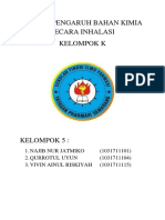 Jurnal Pengaruh Bahan Kimia Secara Inhalasi Kelompok K