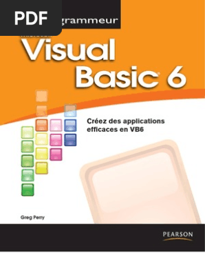Microsoft Visual Basic 6 Gestion Informatique Programmation Informatique