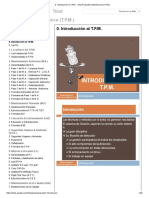Introducción Al T.P.M. - Total Productive Maintenance (T.P.M.) PDF