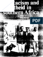 Segregation and Apartheid in Belgian Congo, Rhodesia and South Africa
