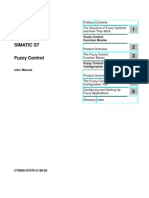 Siemens FUZZY Control User Manual